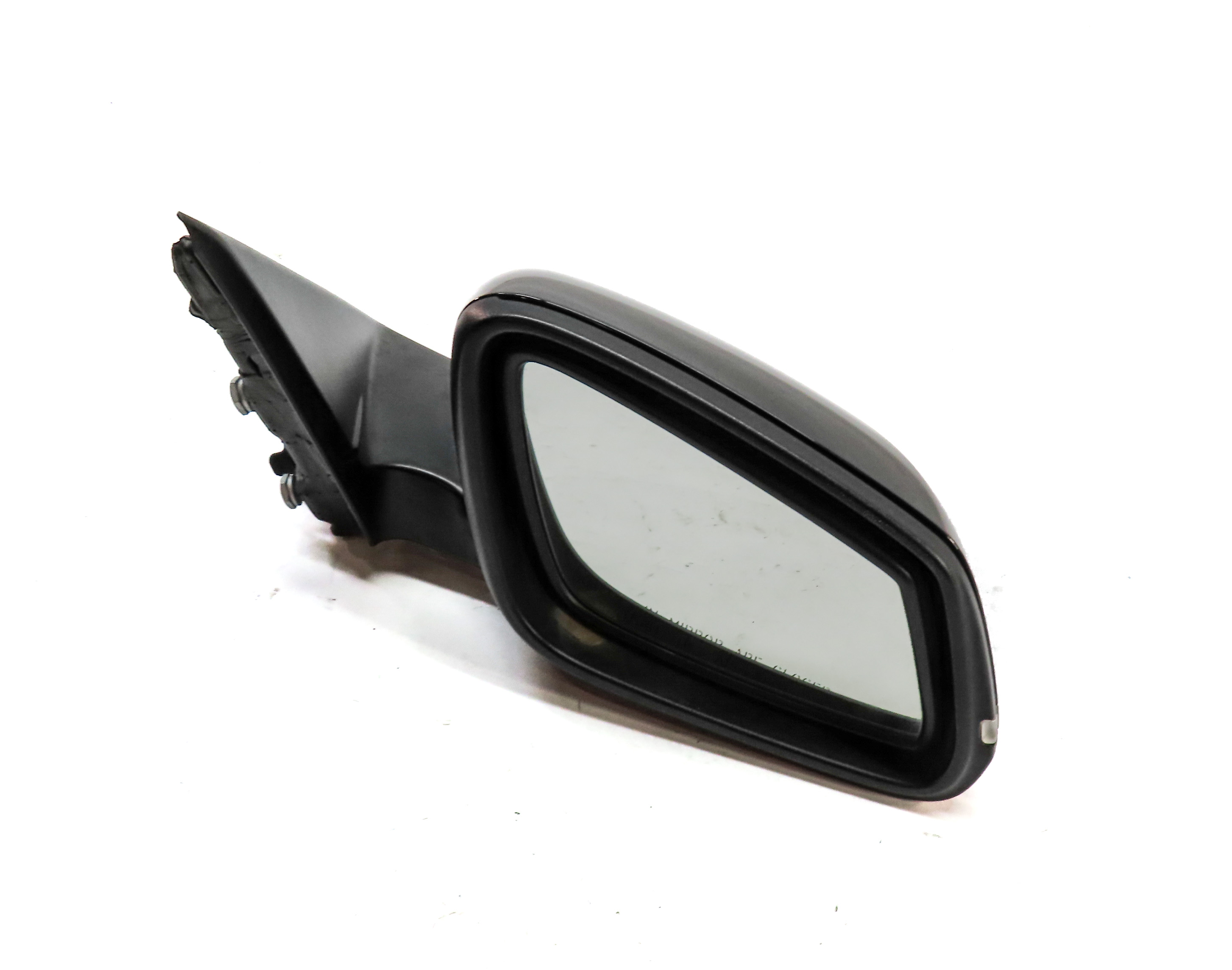 13-19 BMW 3-SERIES (F30 F31) RIGHT P-FOLD HEAT AUTODIM DOOR MIRROR (Black) — exact item pictured